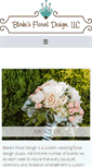 Mobile Screenshot of blakesfloraldesign.com